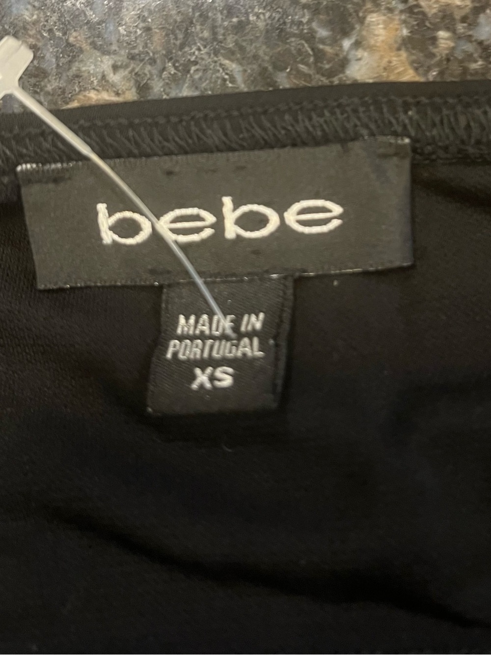bebe Black Halter Ruffle Top - Picture 3 of 3